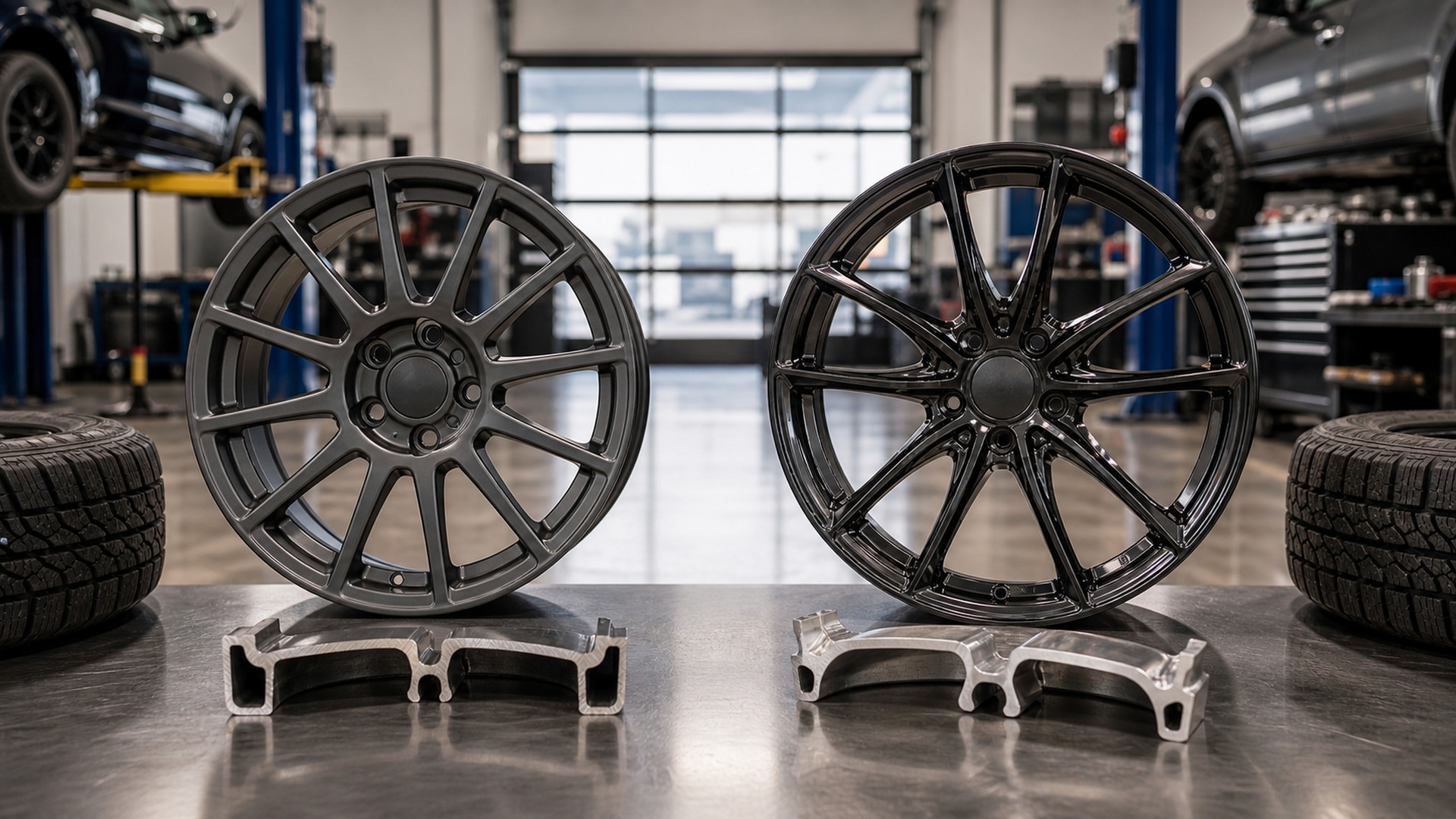 What Makes Cast Wheels Different from Forged Wheels