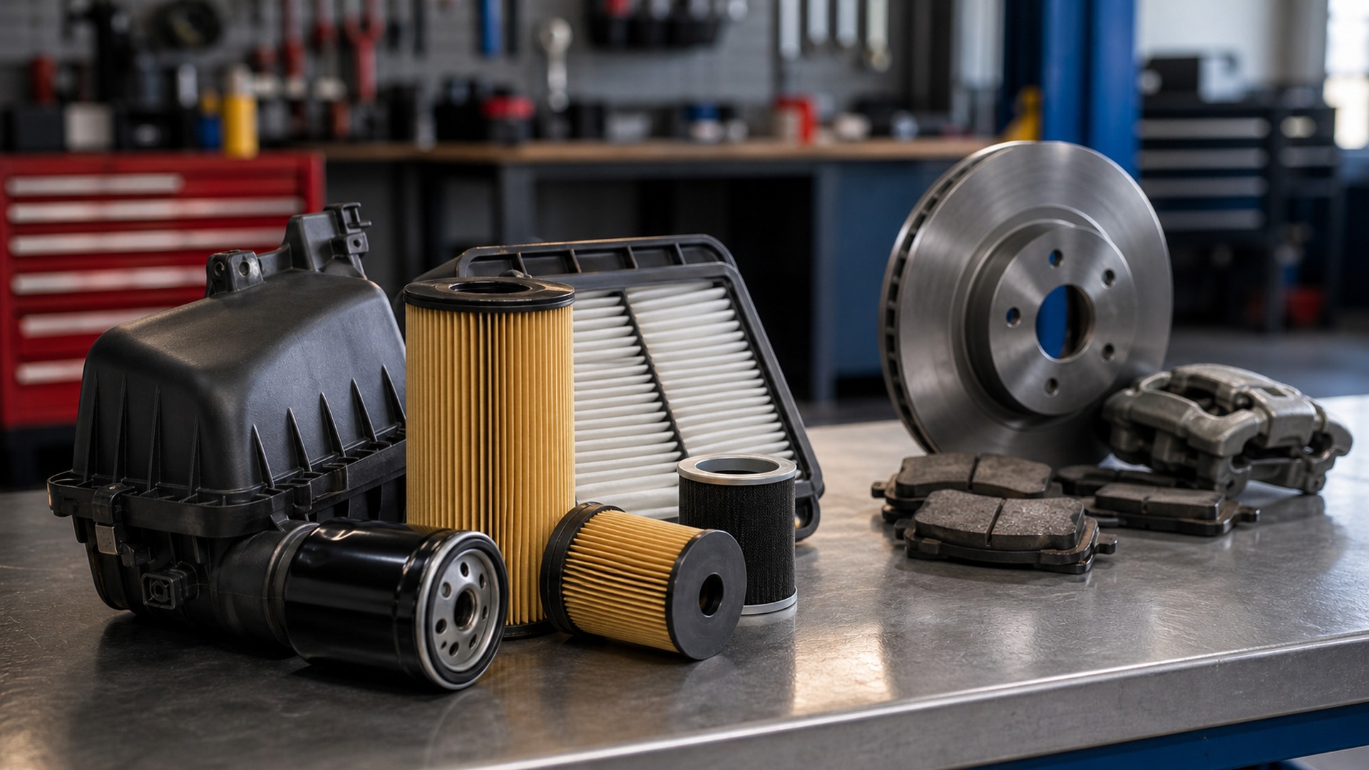 What Makes Engine Filters Different from Brake Components