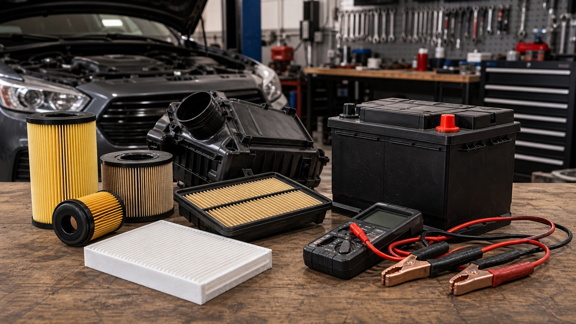 What Makes Engine Filters Different from Vehicle Batteries
