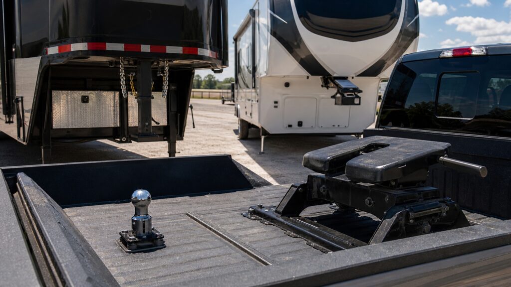 gooseneck hitches different from fifth-wheel hitches explainer hero image for Review Streets