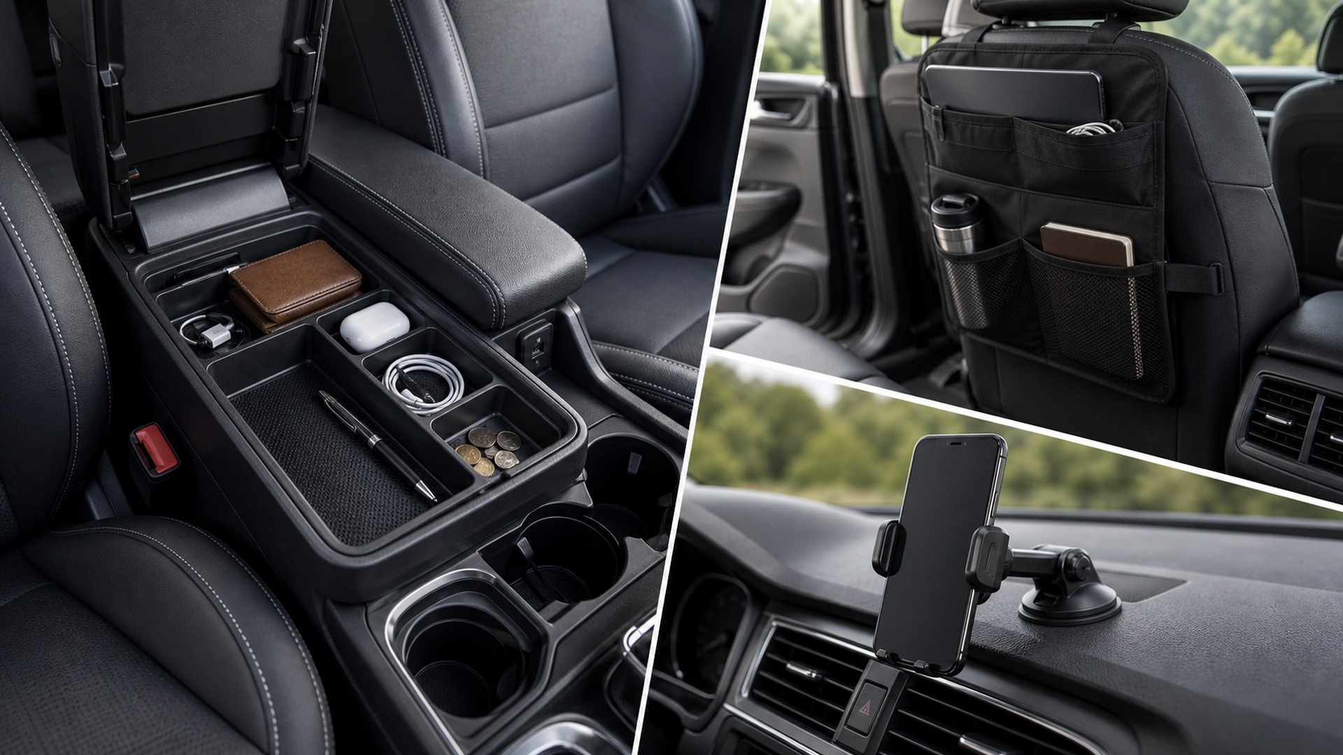 What Makes Interior Organization Different from Car Phone Mounts