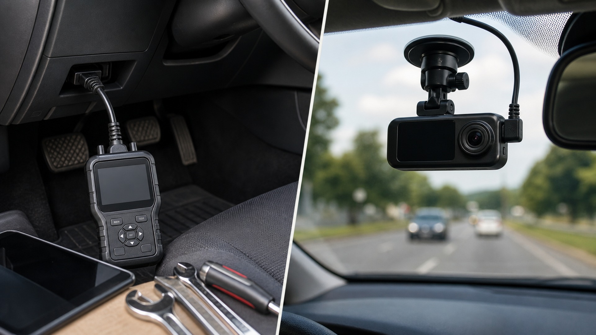 What Makes OBD Diagnostic Tools Different from Dash Cameras