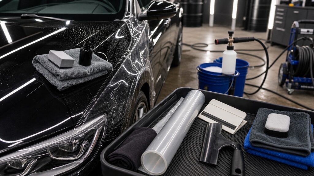 paint protection different from car wash equipment explainer hero image for Review Streets