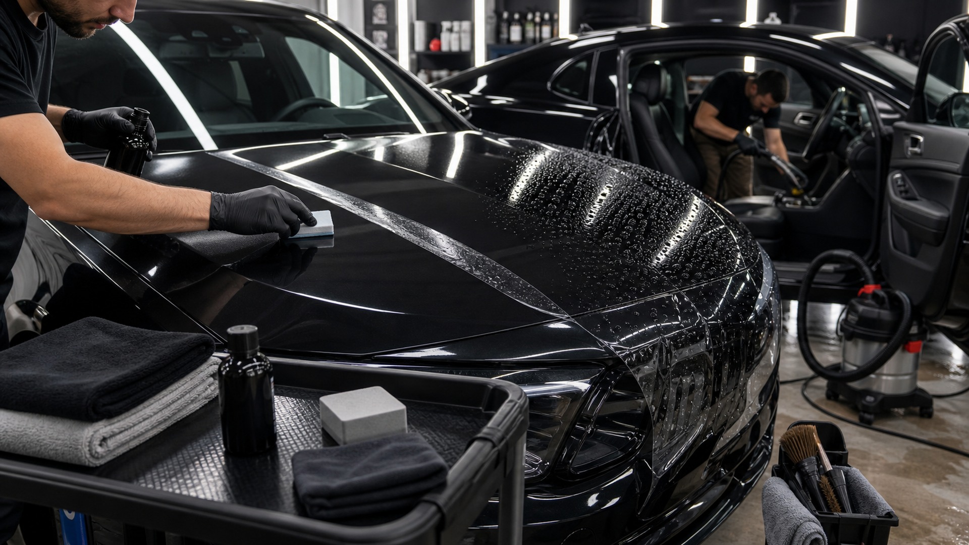What Makes Paint Protection Different from Interior Cleaning