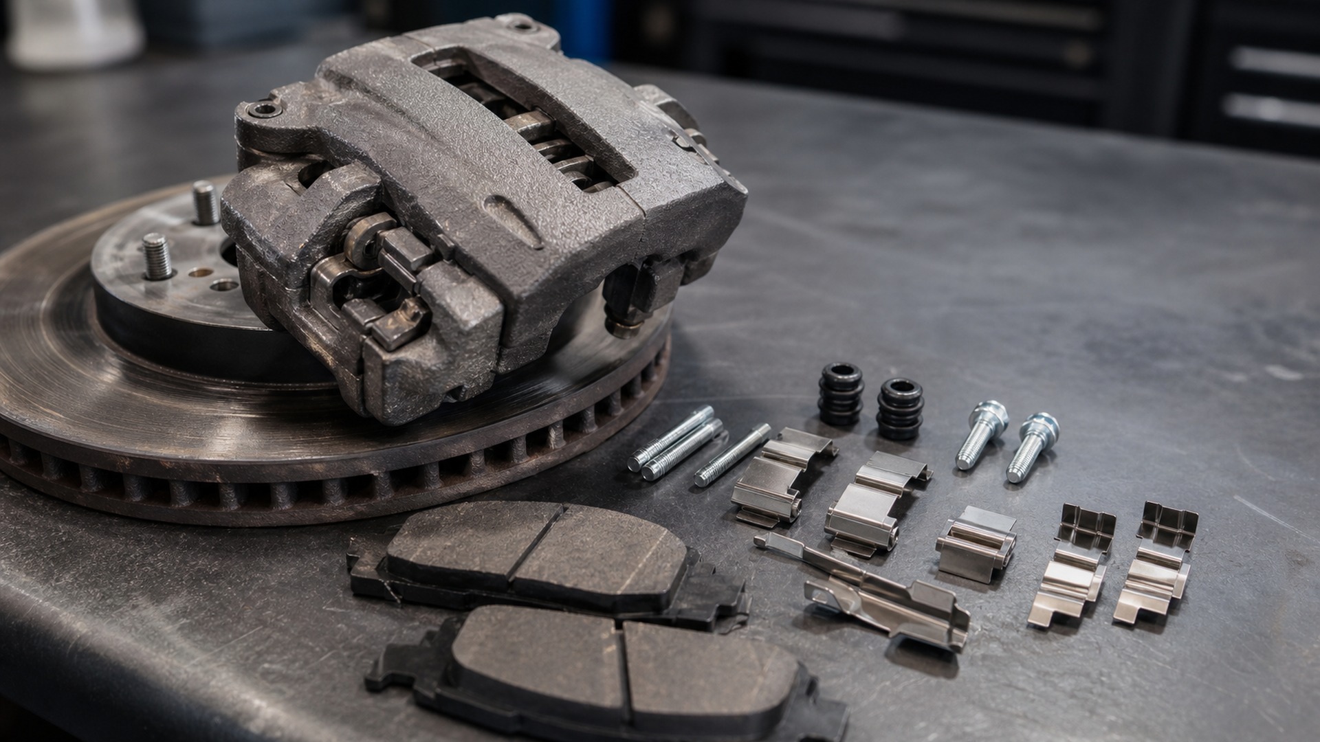 When to Use Brake Calipers Instead of Brake Hardware Kits