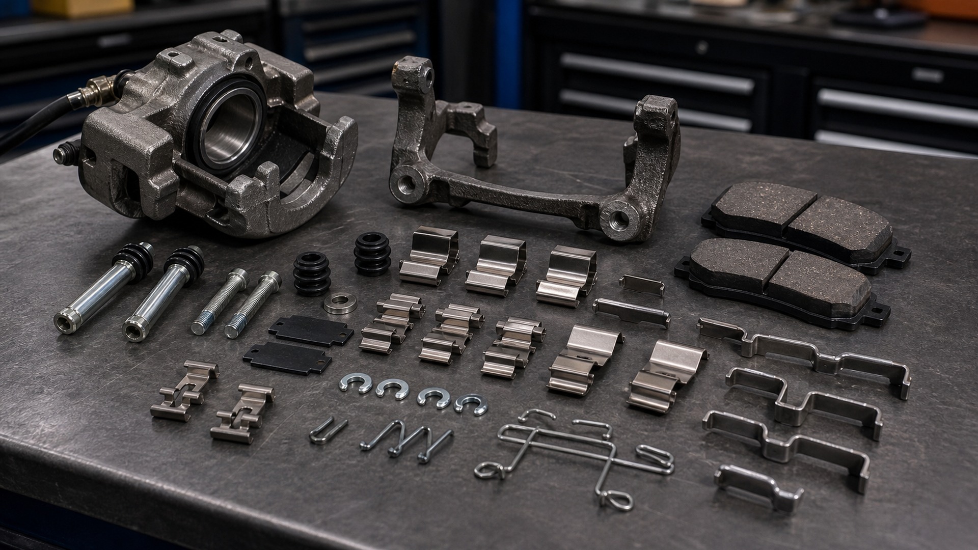When to Use Brake Hardware Kits Instead of Brake Calipers