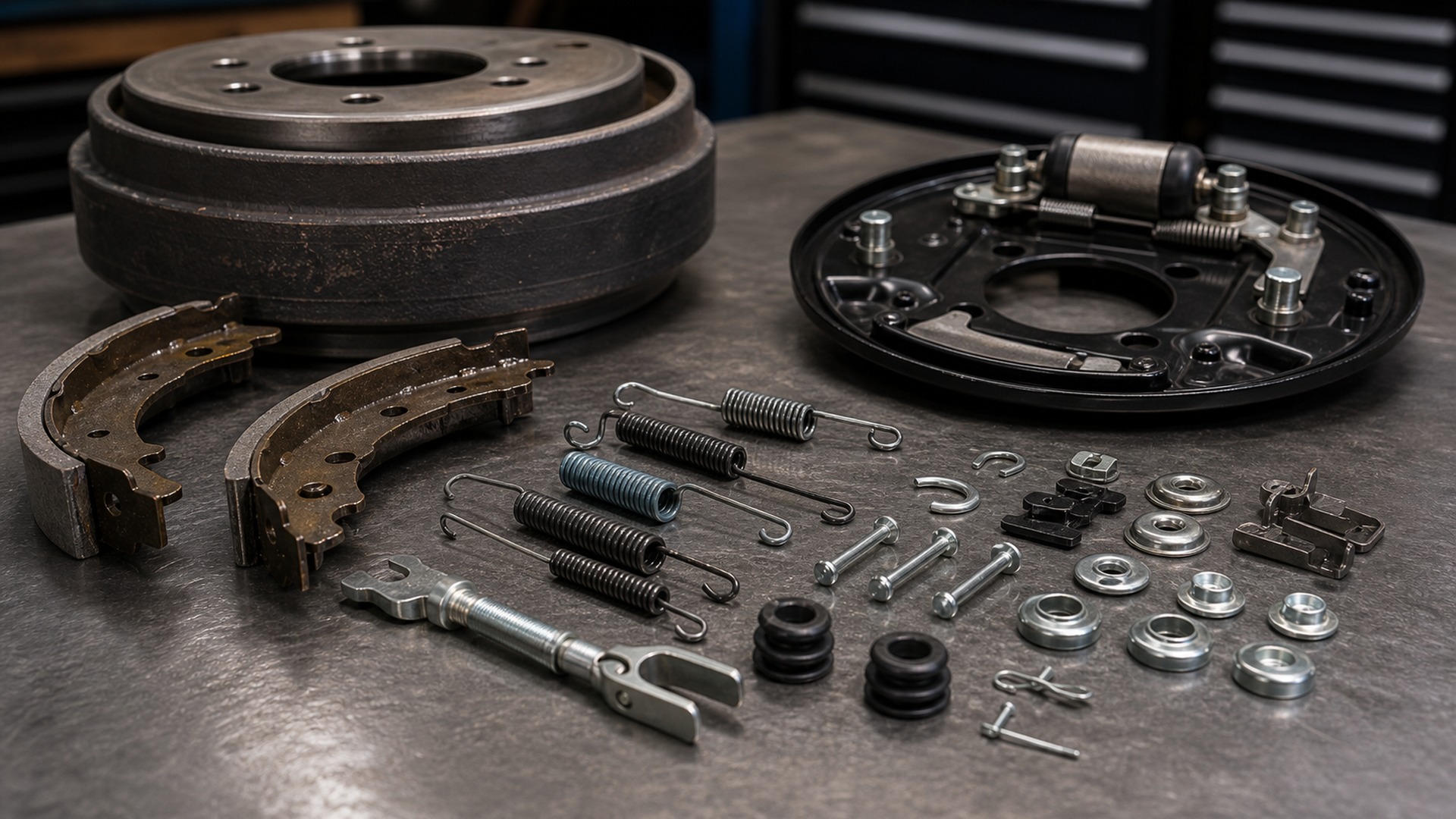 When to Use Brake Hardware Kits Instead of Brake Drums