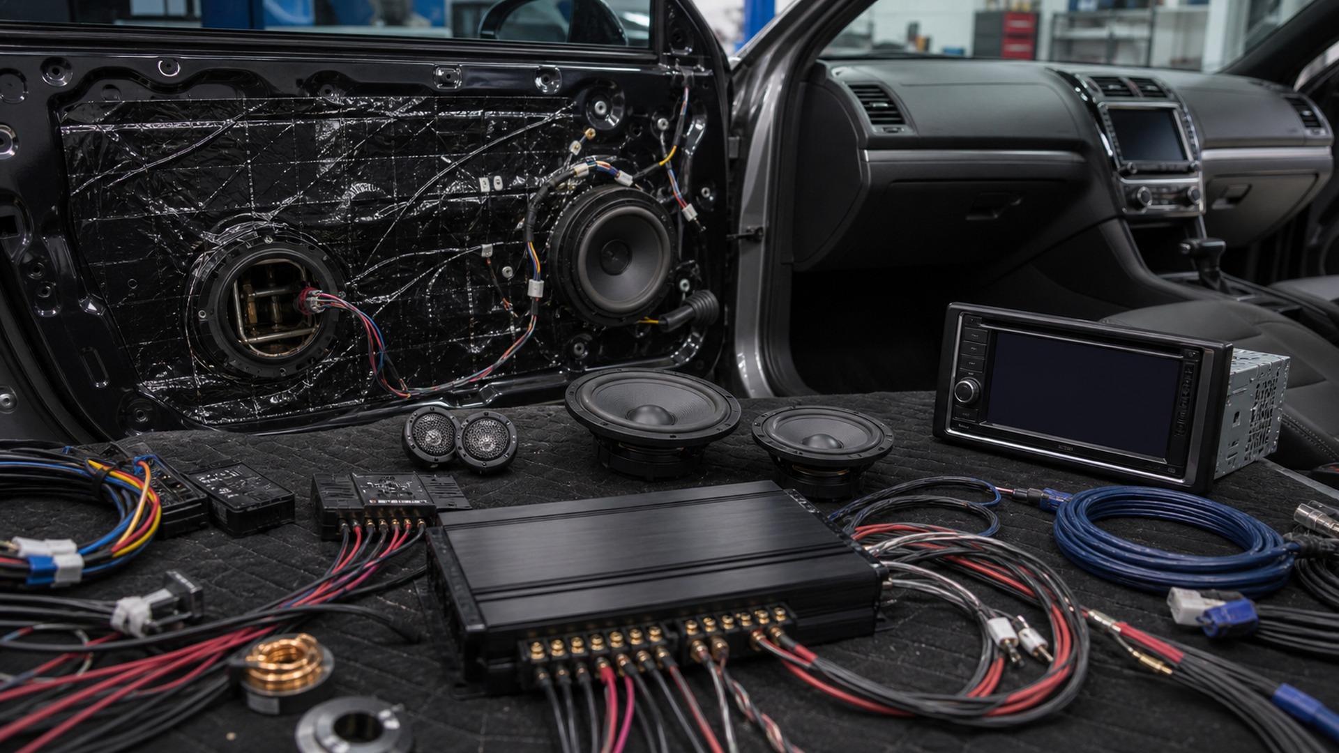 When to Use Car Audio Systems Instead of Car Stereo Head Units