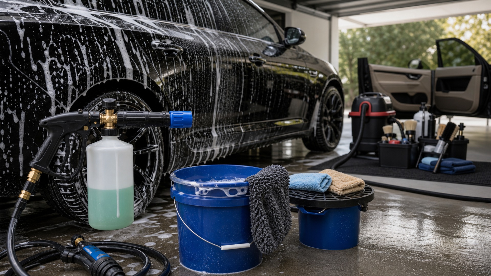 When to Use Car Wash Equipment Instead of Interior Cleaning