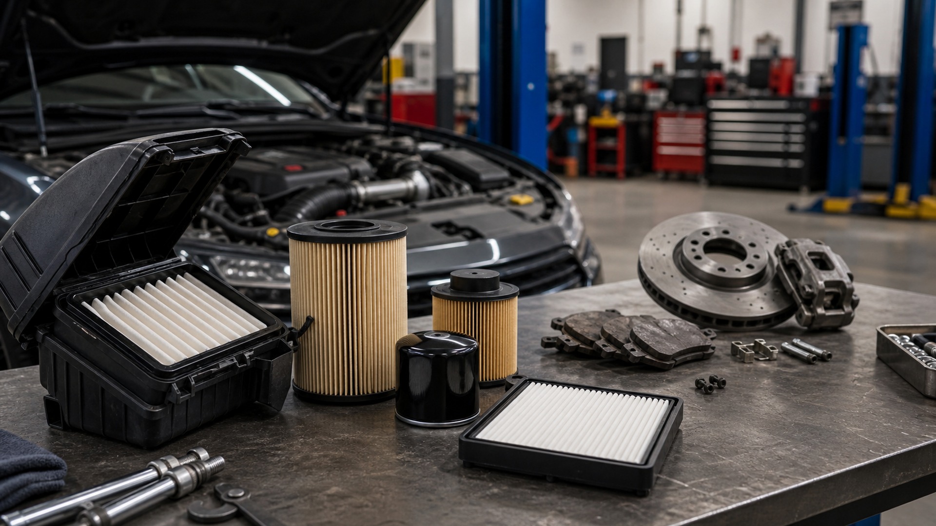 When to Use Engine Filters Instead of Brake Components