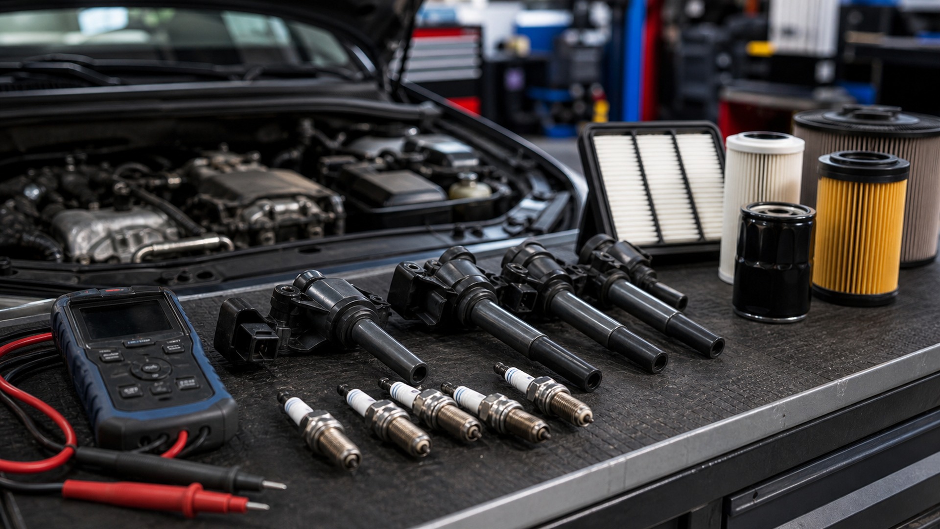 When to Use Ignition Components Instead of Engine Filters