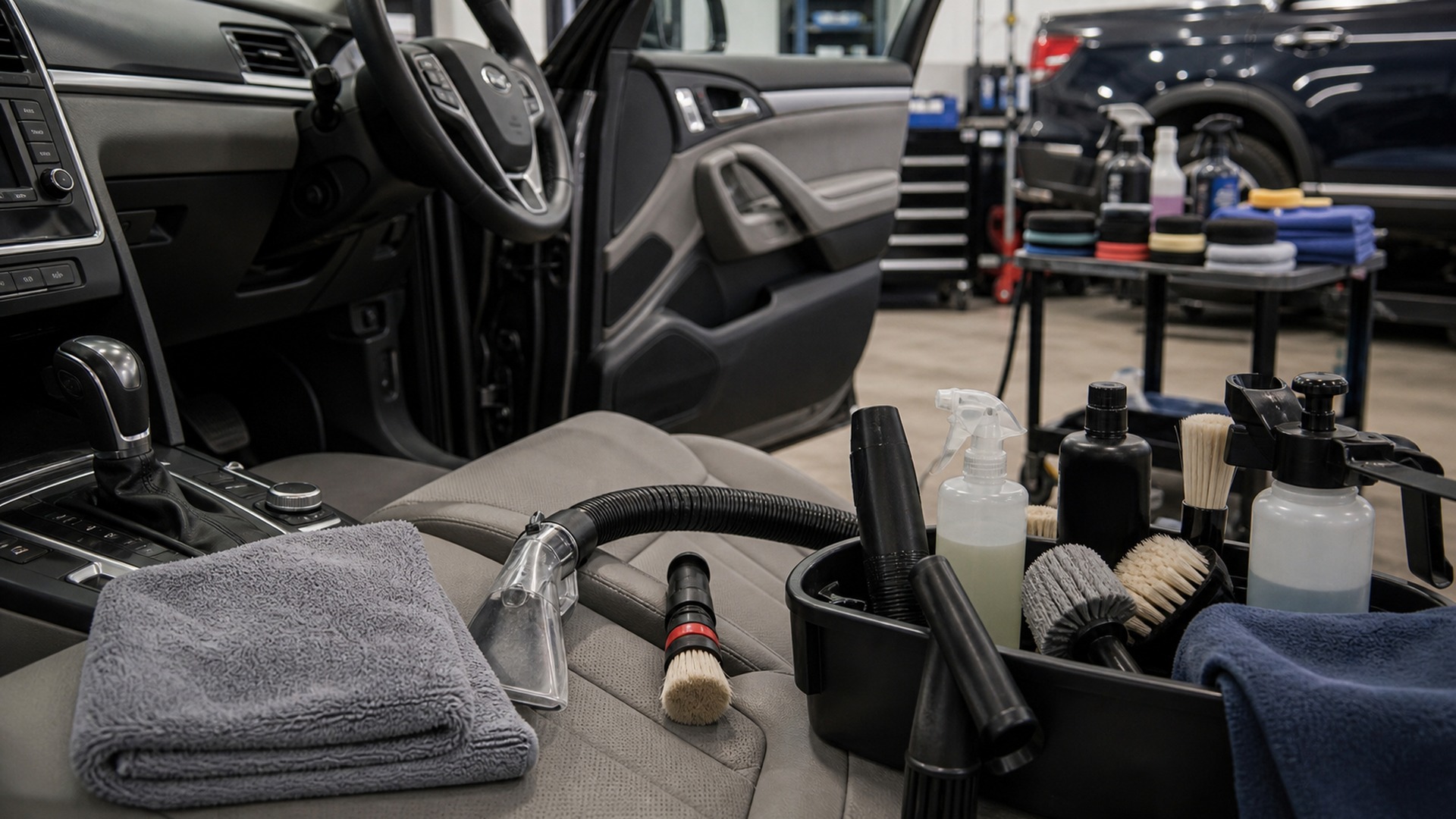 When to Use Interior Cleaning Instead of Detailing Kits