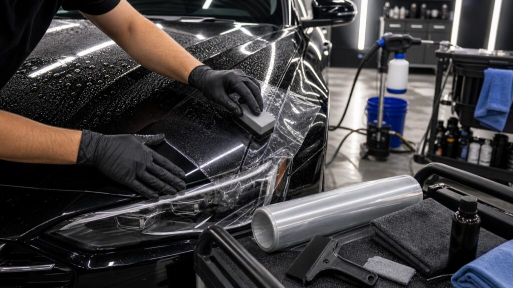 paint protection instead of car wash equipment explainer hero image for Review Streets