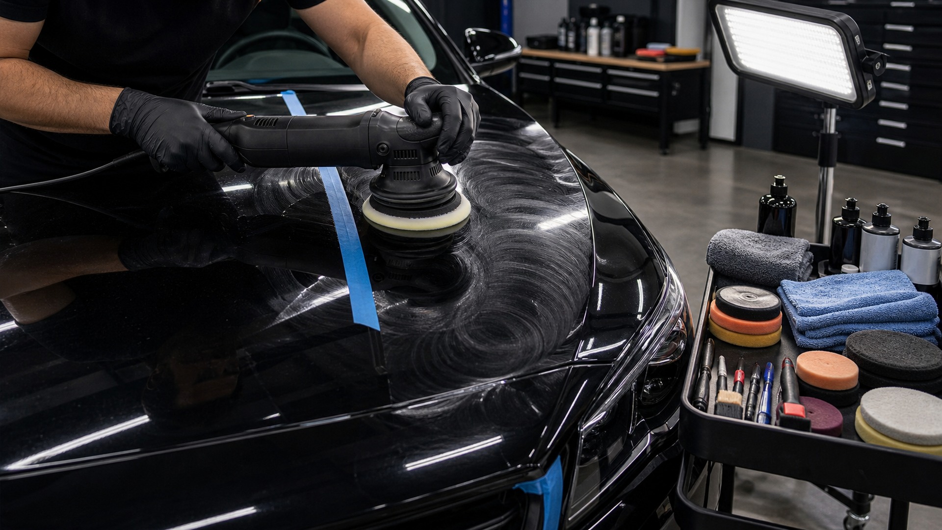 When to Use Polishing & Paint Correction Instead of Detailing Kits