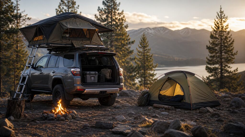 roof top tents instead of ground tents explainer hero image for Review Streets