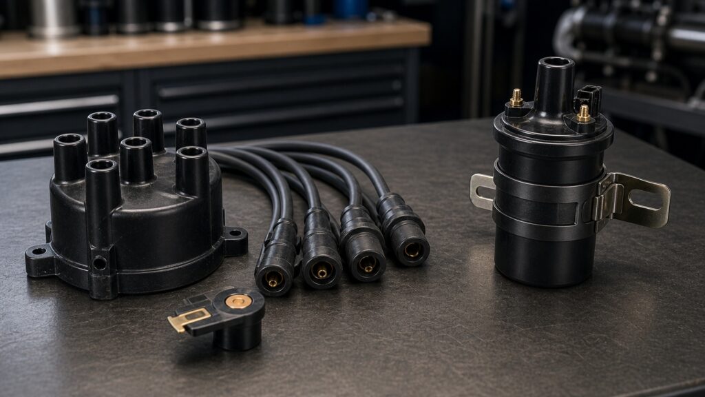 when to use spark plugs instead of distributor caps automotive replacement part explainer image