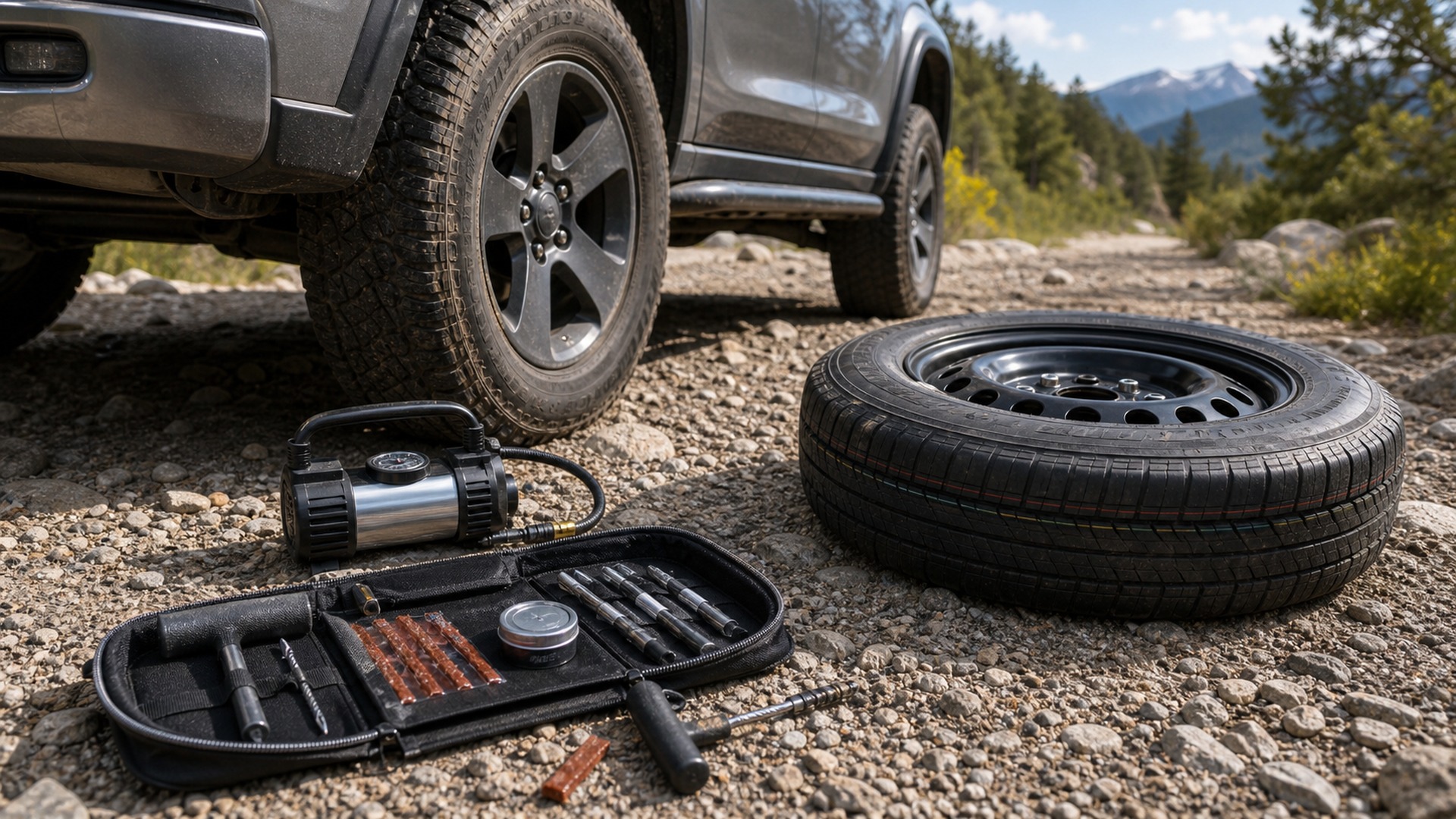 When to Use Tire Repair Kits Instead of Spare Tires