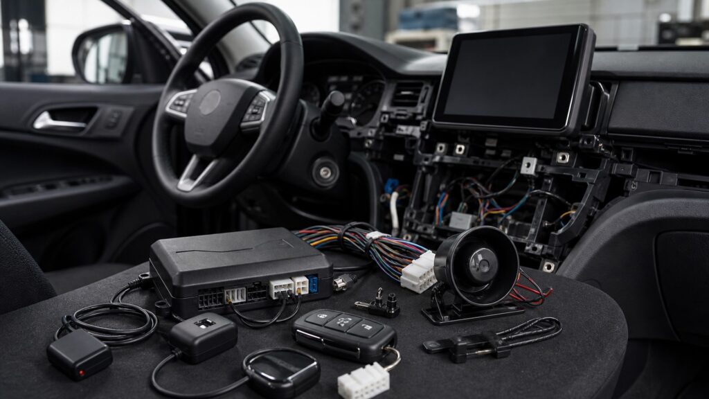 vehicle security systems instead of car audio systems explainer hero image for Review Streets