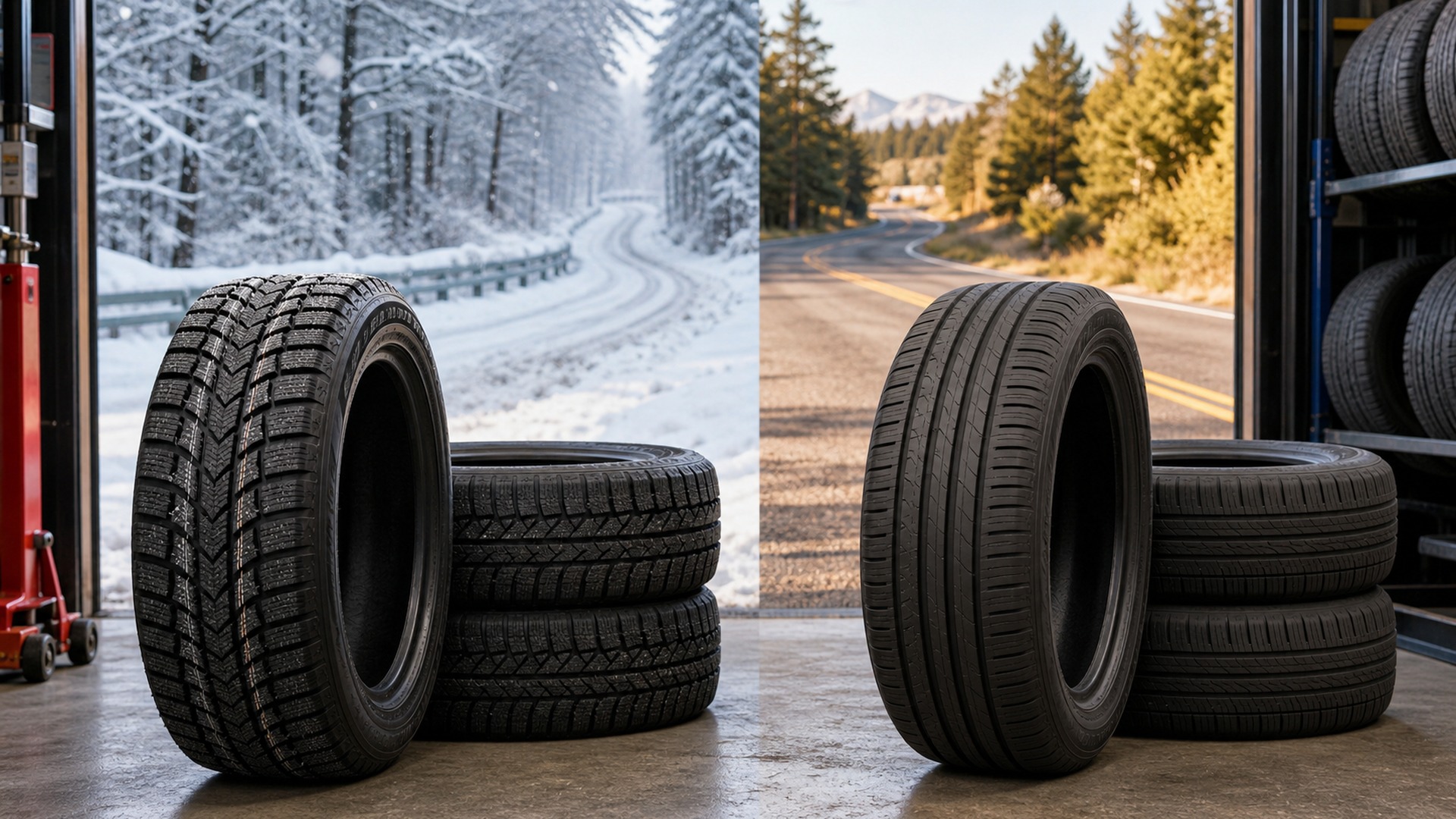 When to Use Winter Tires Instead of All-Season Tires