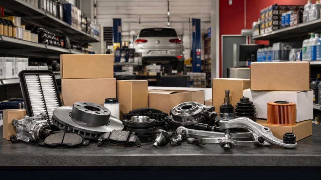 aftermarket automotive replacement parts explainer hero image for Review Streets
