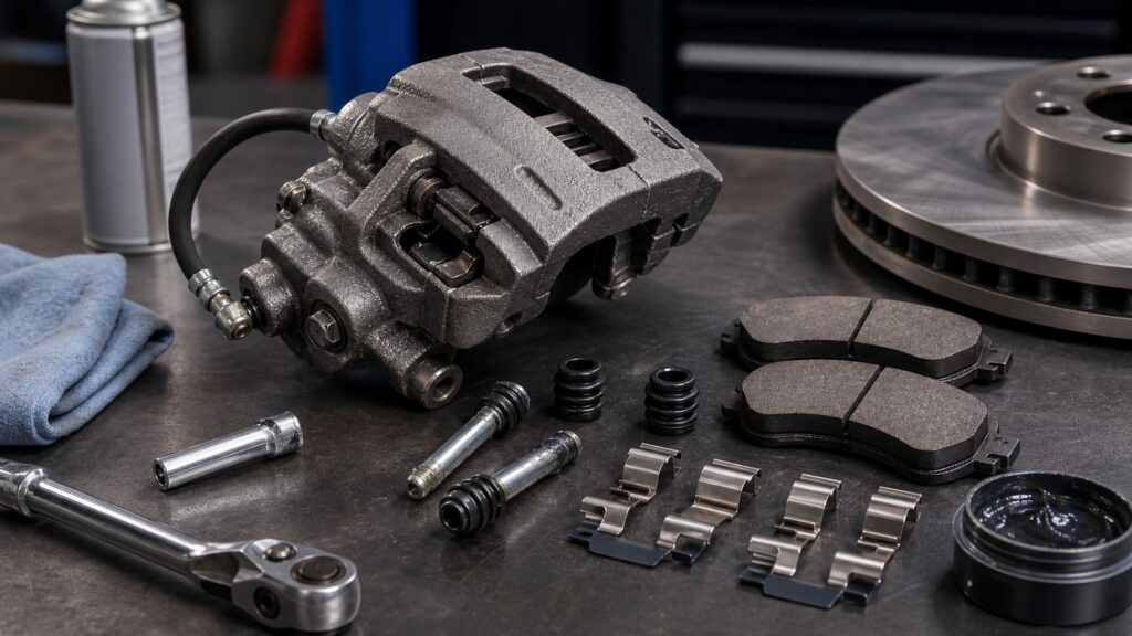 why brake calipers maintenance role matters brake component explainer image