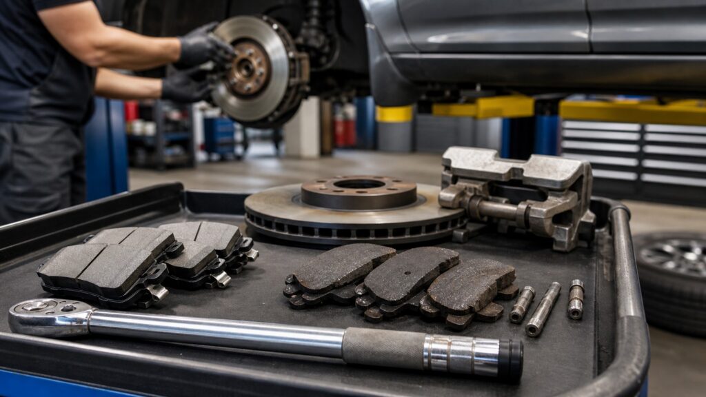 brake components maintenance role explainer hero image for Review Streets