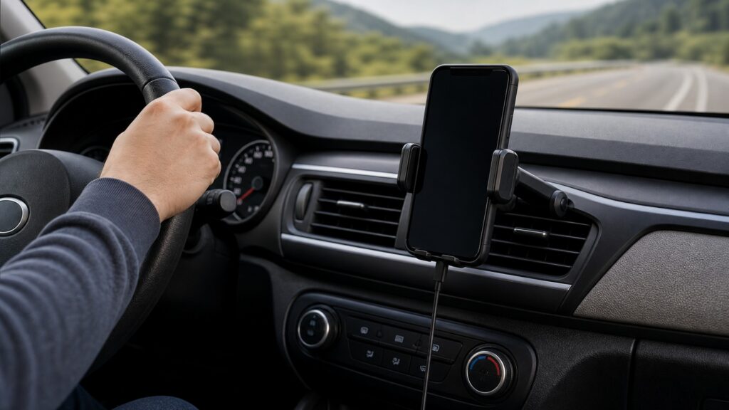 car phone mounts safety factors explainer hero image for Review Streets
