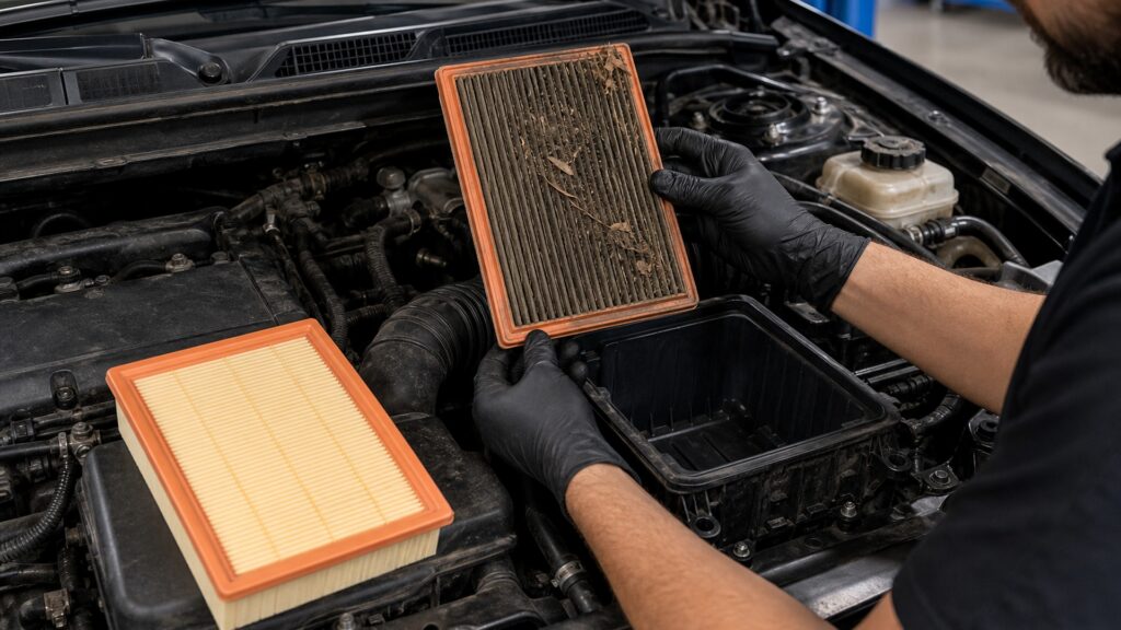 why engine air filters safety factors matters automotive replacement part explainer image