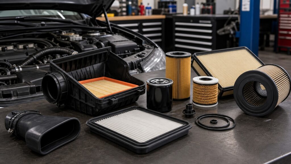 engine filters fitment explainer hero image for Review Streets