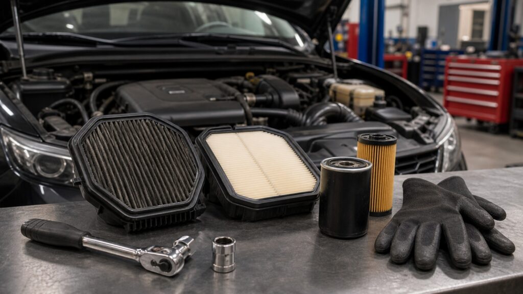 engine filters maintenance role explainer hero image for Review Streets