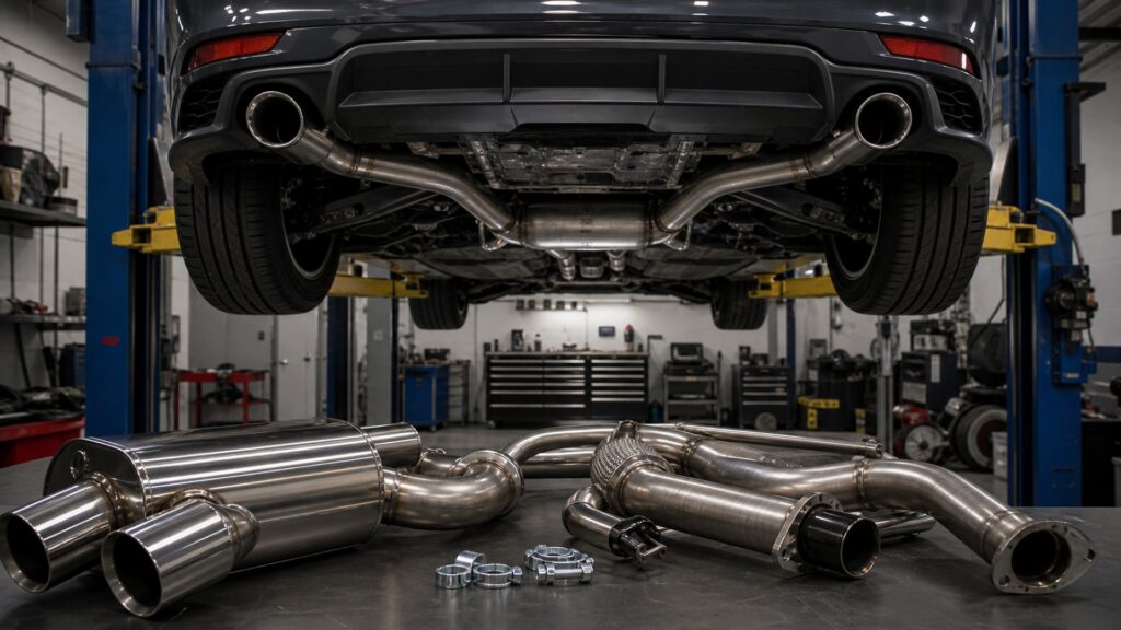 exhaust upgrades explainer hero image for Review Streets