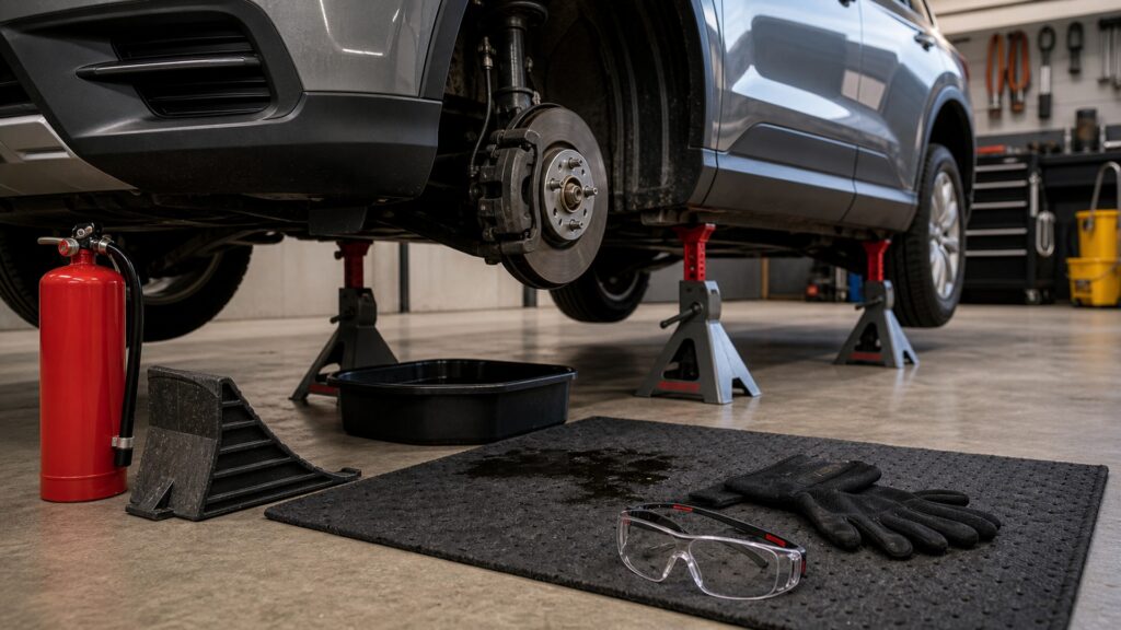 garage safety equipment explainer hero image for Review Streets
