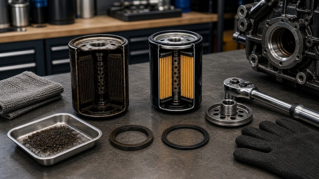why oil filters maintenance role matters automotive replacement part explainer image