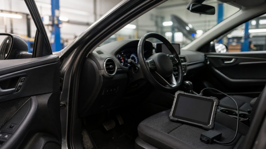 real-time vehicle diagnostics explainer hero image for Review Streets