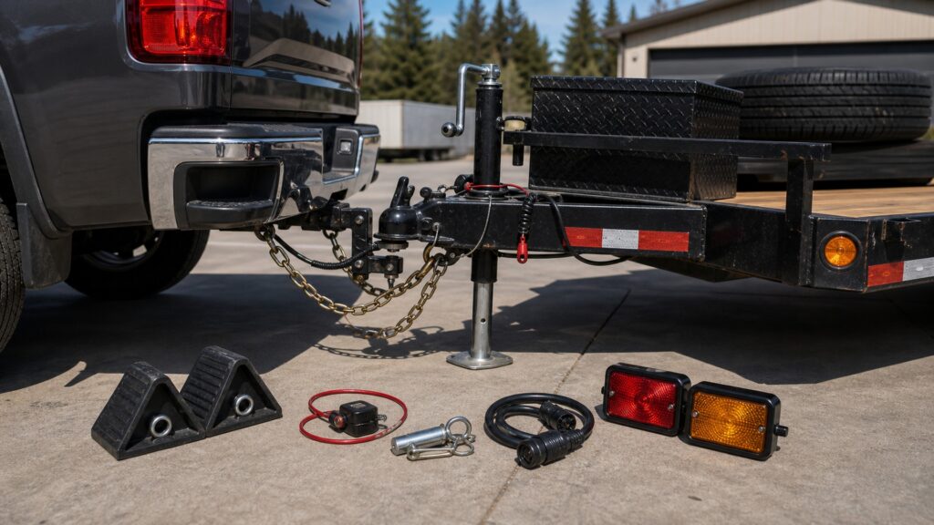 trailer safety equipment explainer hero image for Review Streets
