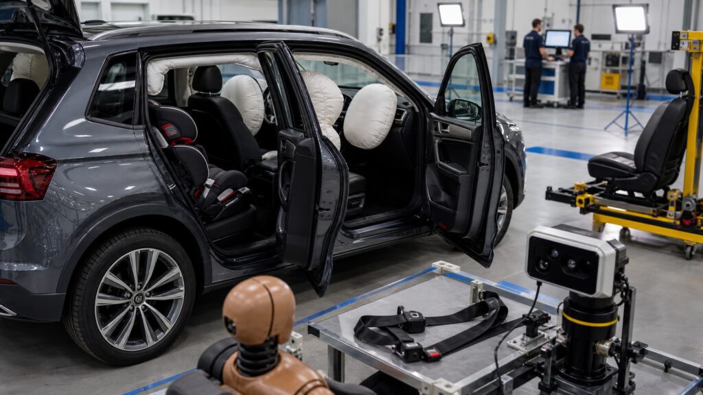 vehicle safety ratings explainer hero image for Review Streets