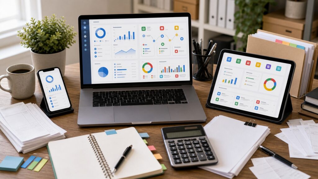 Xero vs Zoho Books business comparison image