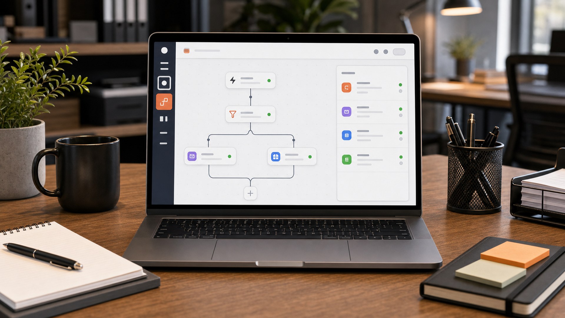 Zapier Team shown in a premium business workspace