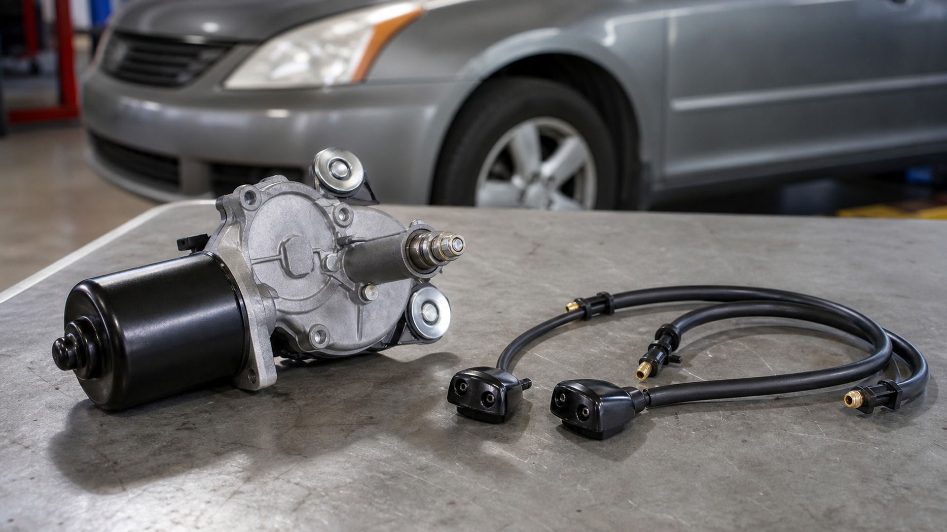 What Makes Wiper Motors Different from Windshield Washer Nozzles