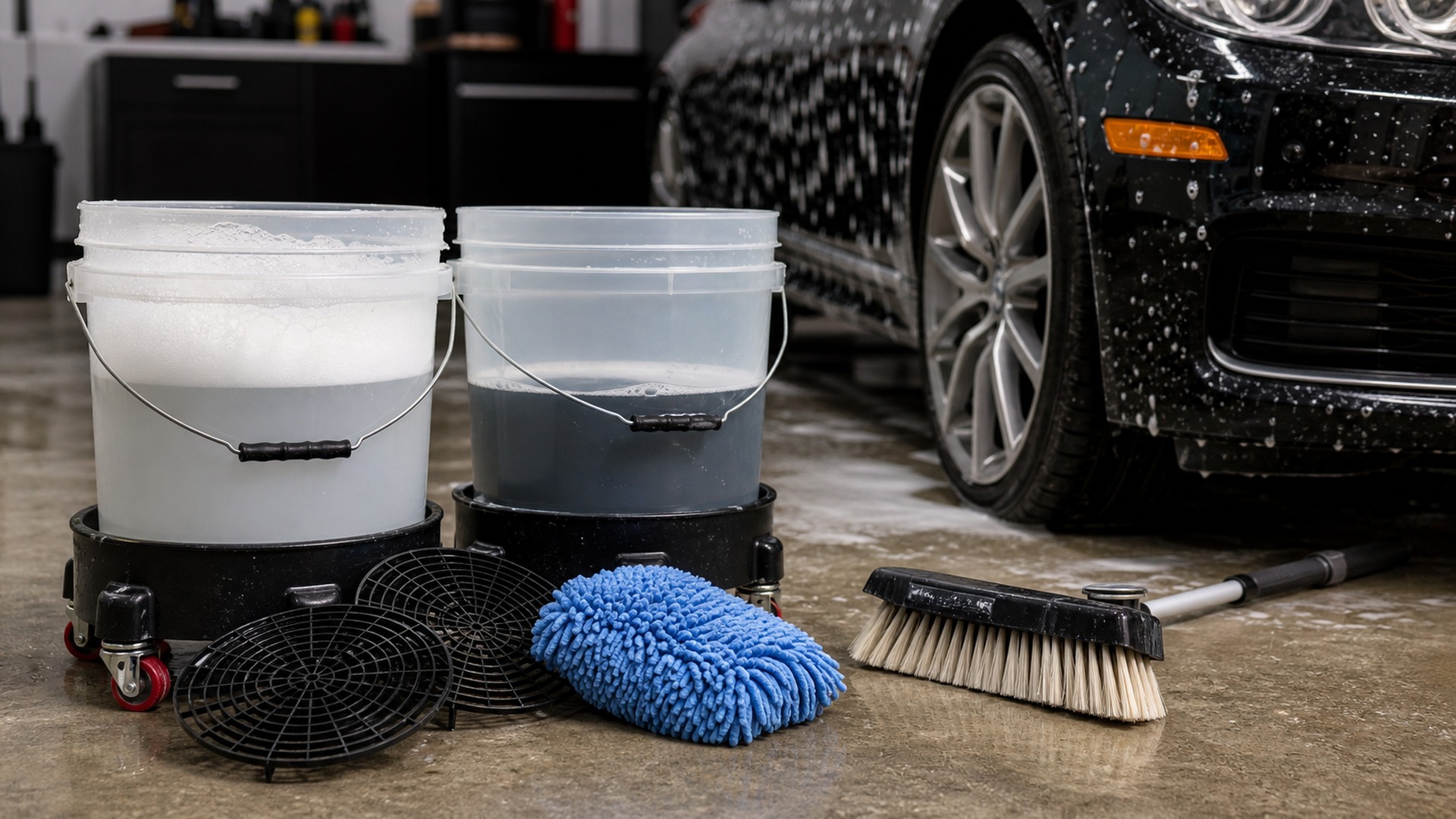What Makes Bucket Wash Systems Different from Car Wash Brushes
