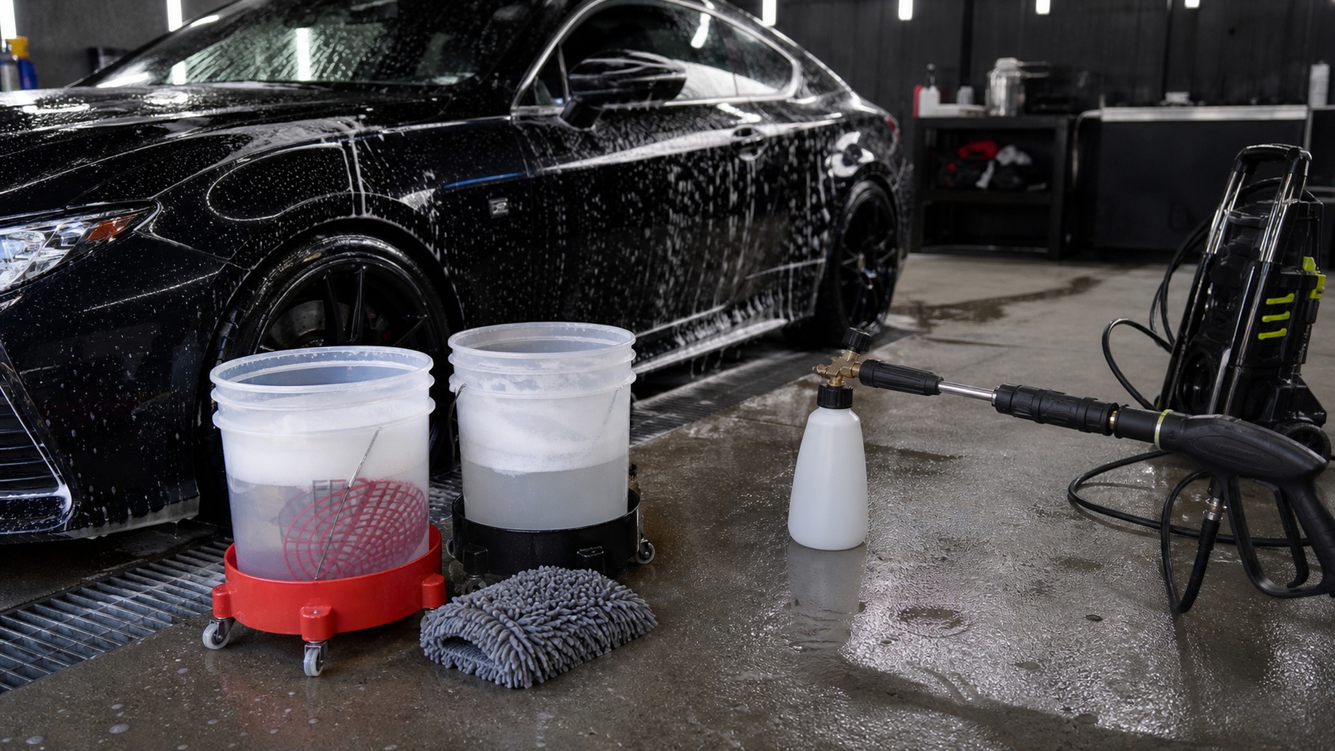 What Makes Bucket Wash Systems Different from Foam Cannons