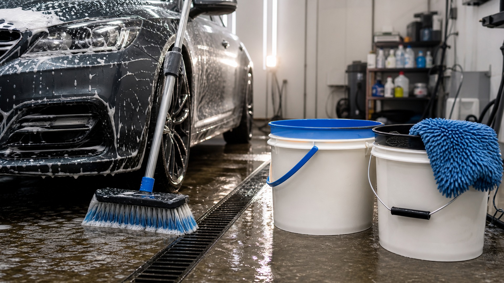What Makes Car Wash Brushes Different from Bucket Wash Systems