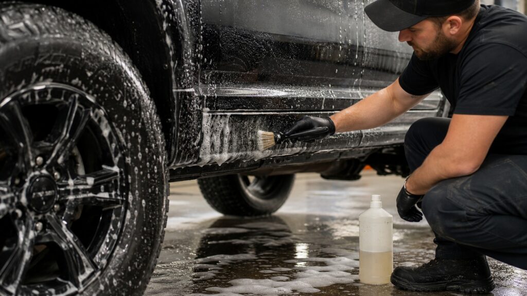 car wash brushes explainer hero image for Review Streets