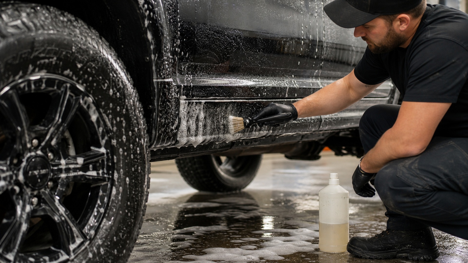 When to Use Car Wash Brushes Instead of Car Wash Soaps