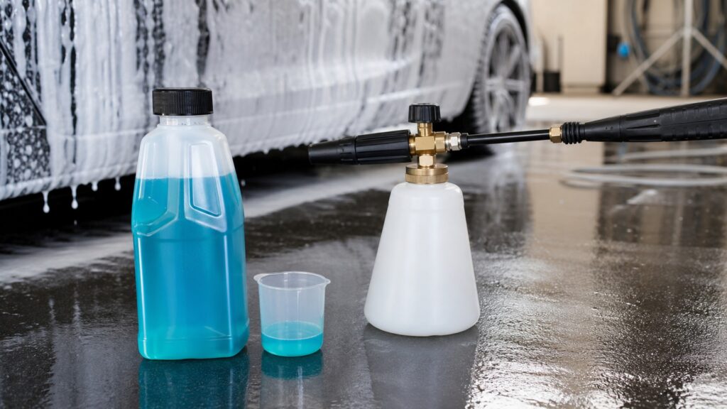 car wash soaps explainer hero image for Review Streets