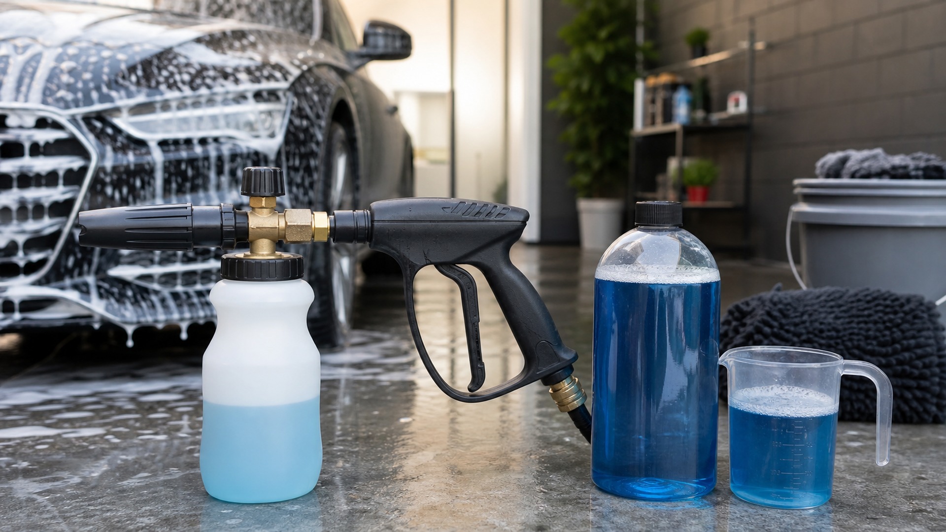 What Makes Pressure Washer Foam Guns Different from Car Wash Soaps