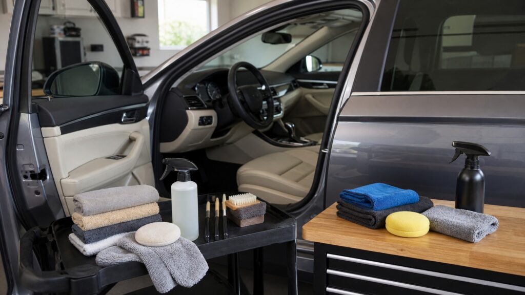 interior detailing kits explainer hero image for Review Streets