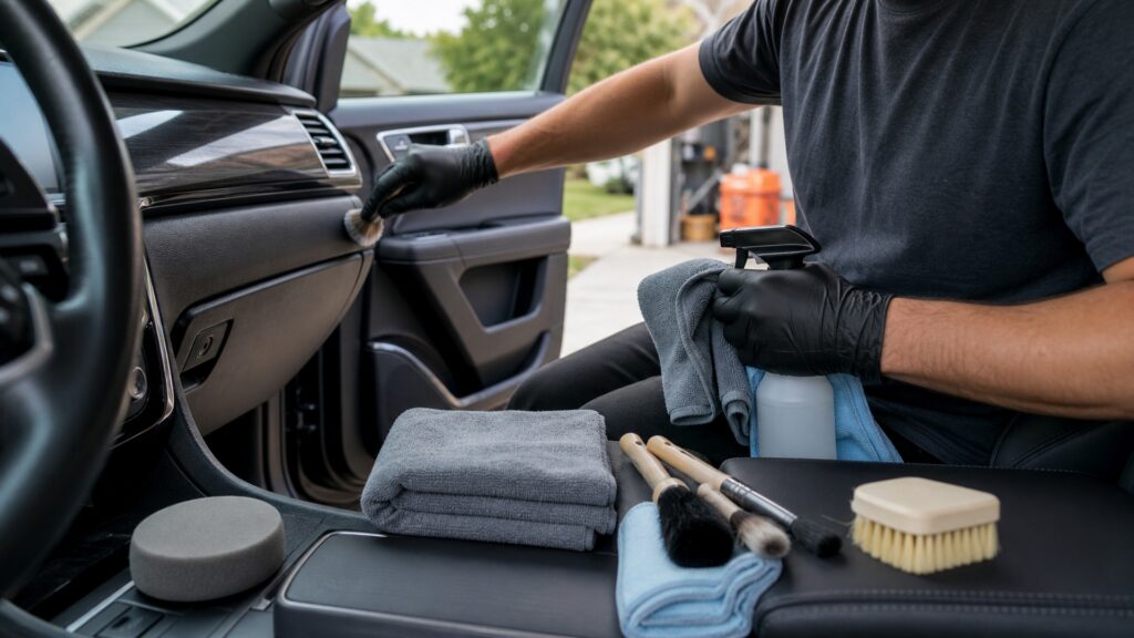 interior detailing kits explainer hero image for Review Streets