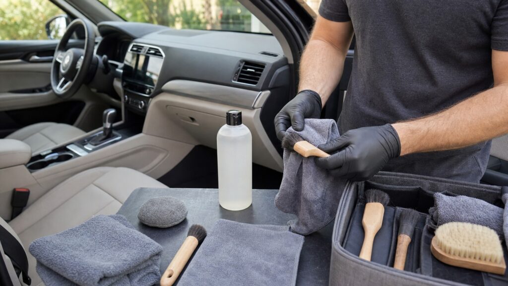interior detailing kits explainer hero image for Review Streets