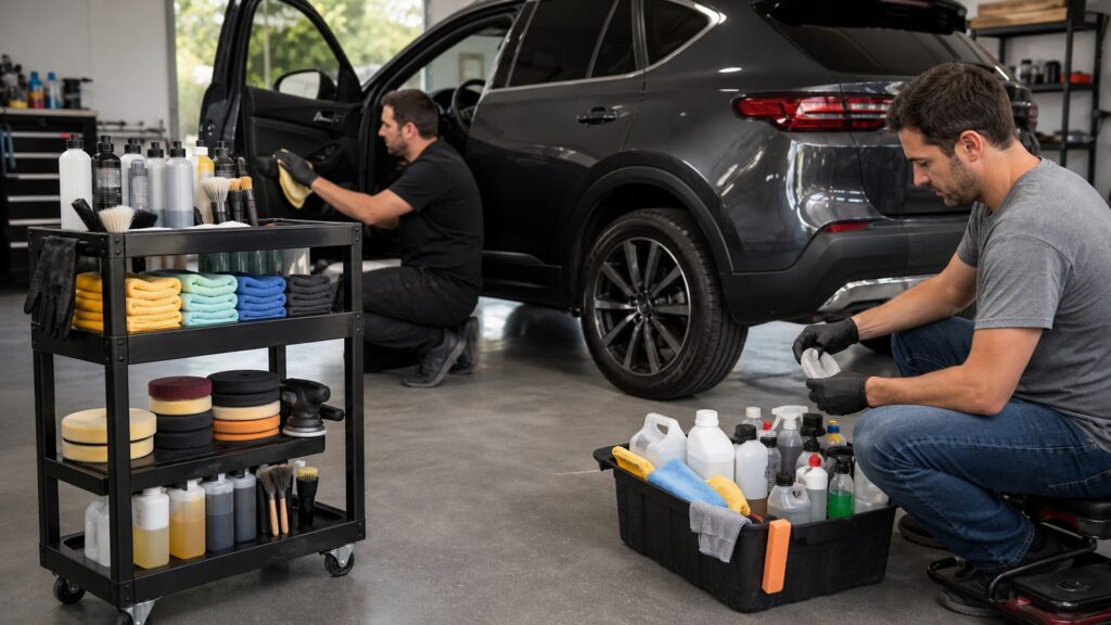 professional detailing kits explainer hero image for Review Streets